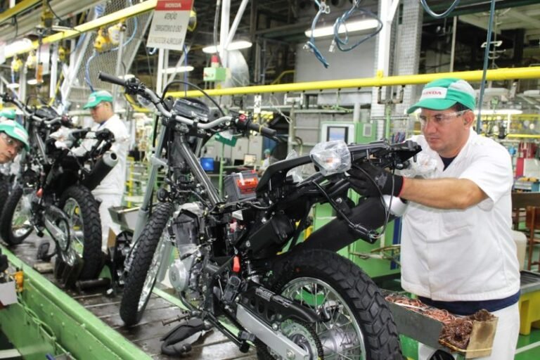 Retorno da produção da Honda.