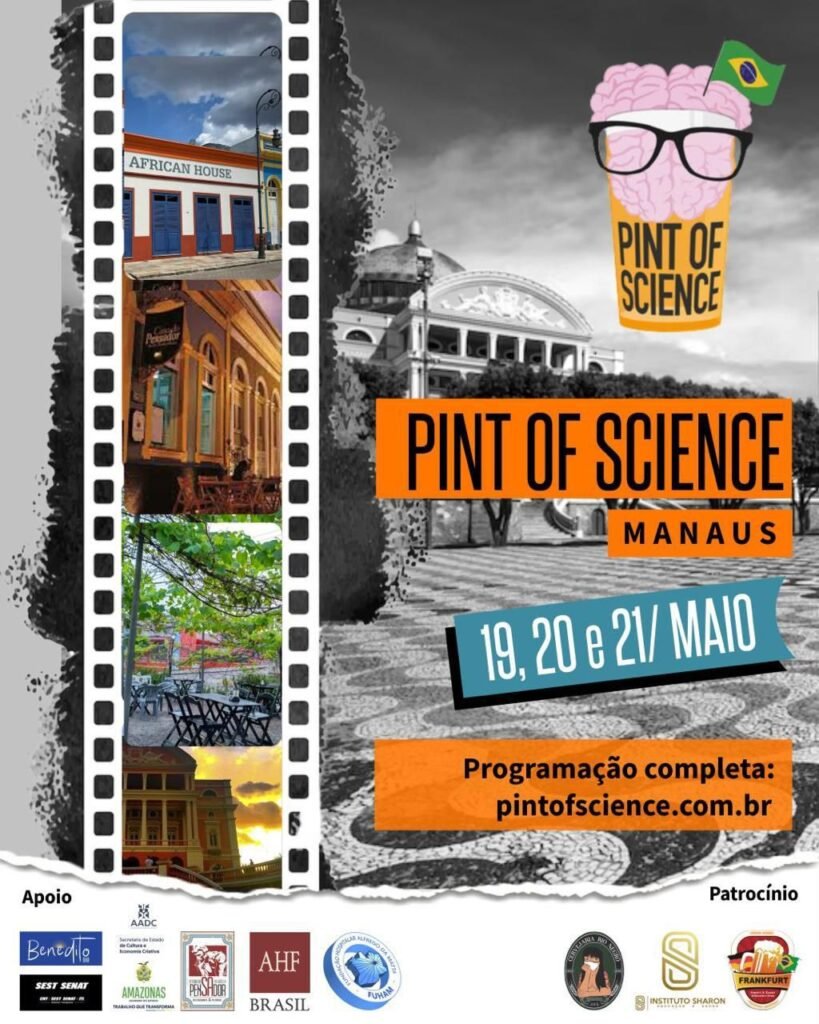 Pint of Science 2025 chega a Manaus