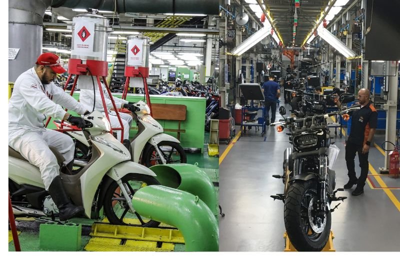 Produção de motocicletas em Manaus em janeiro é a maior desde 2008